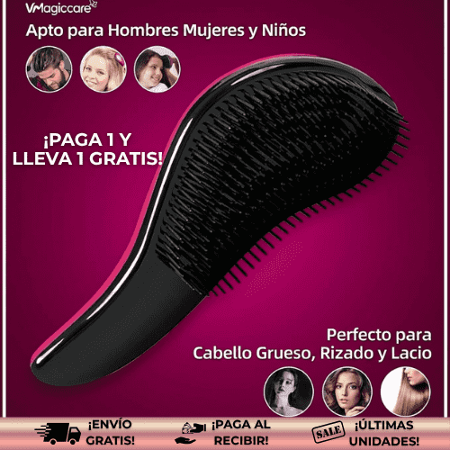 MagicCare® | (OFERTA2X1) Cepillo anticaída que deserrenda tu cabello