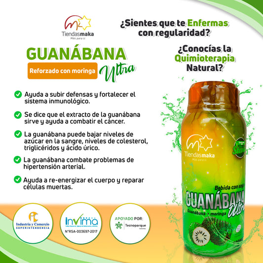 GuanabanaUltra™ | Elixir Natural para Potenciar tus Defensas