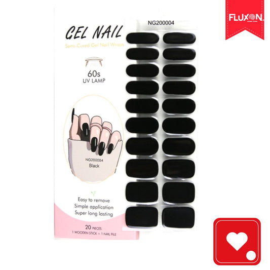 Kit Manilux® | 20 Stickers de Gel Semicurados + Lampára UV ¡50% Off!