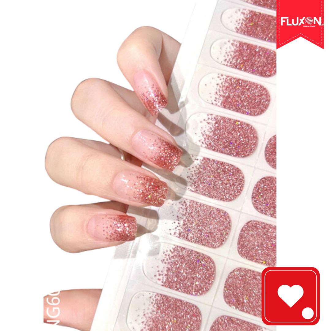 Kit Manilux® | 20 Stickers de Gel Semicurados + Lampára UV ¡50% Off!