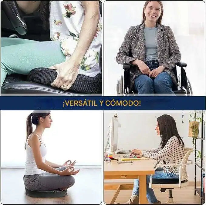 CONFORTEX®: Cojín Ortopédico Premium + Funda Transpirable