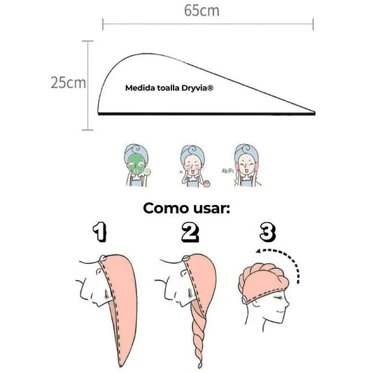 Dryvia® | Seca y protege tu cabello como profesional ¡Oferta 2x1!