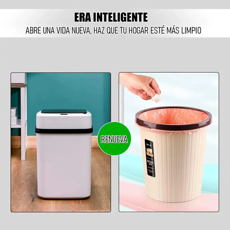 EcoTrash®: Basurero Inteligente Con Sensor ¡50% Off!
