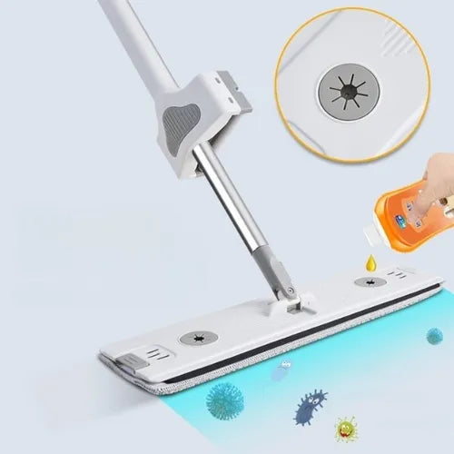 Trapeador Giratorio con Escurridor Automático 3X1 ¡50% Off!