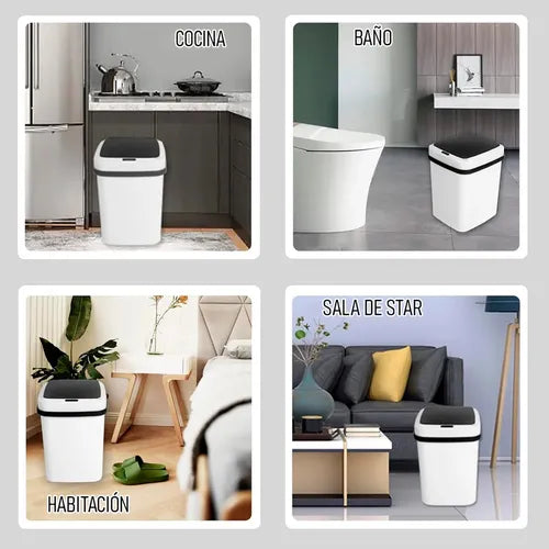 EcoTrash®: Basurero Inteligente Con Sensor ¡50% Off!