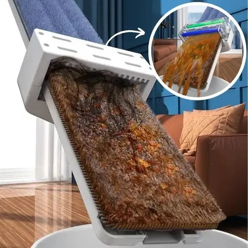 Trapeador Giratorio con Escurridor Automático 3X1 ¡50% Off!