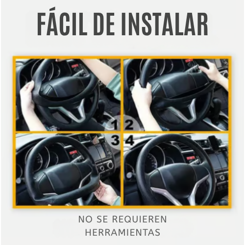 Duravolt™ | Protector para Volante 2 en 1: Antidesgaste y Antideslizante ¡50%Off!