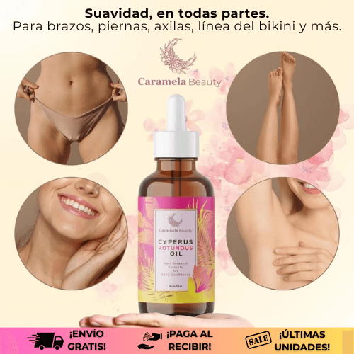 CyperusOil® | Piel suave, pareja y con una textura más bonita día tras día