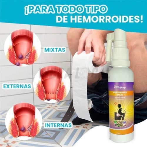 HemoSpray® - Spray para Alivio Rápido de las Hemorroides