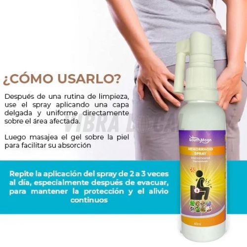 HemoSpray® - Spray para Alivio Rápido de las Hemorroides