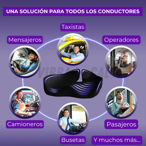 CONFORTEX®: Cojín Ortopédico Premium + Funda Transpirable