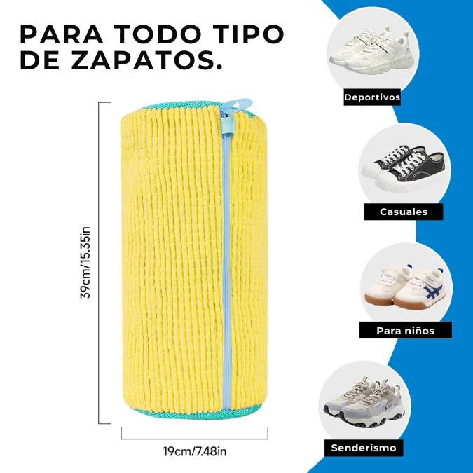 ShoesBag® | El truco secreto para lavar tus zapatos sin dañarlos