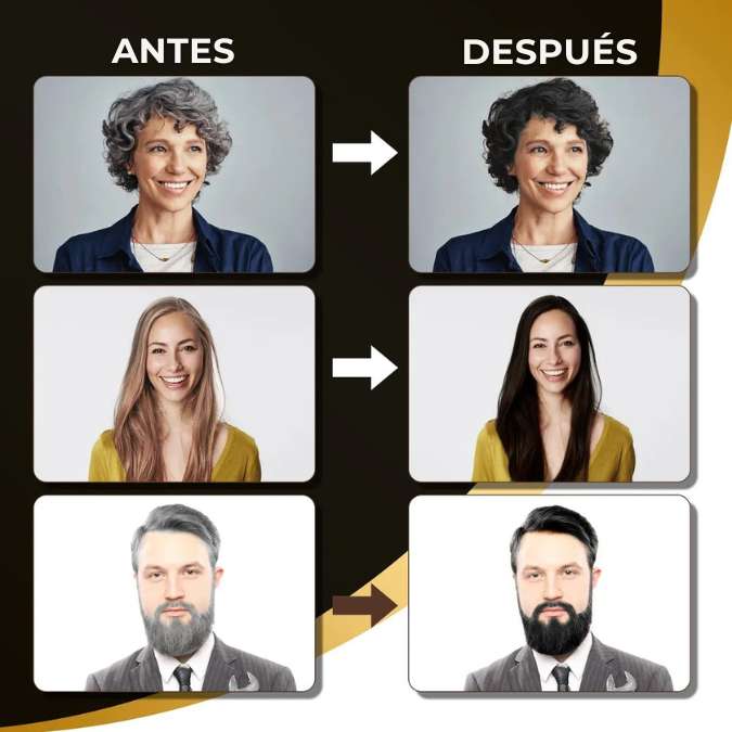 Shampoo Capilux™ | Tiñe, nutre y revive tu cabello de manera natural