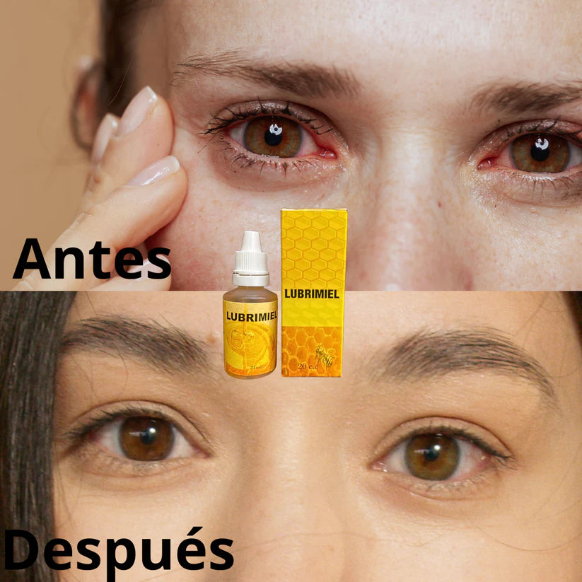 Lubrimiel® | Gotas De Miel Para Ojos Más Sanos, Frescos y Protegidos ¡50% Off!