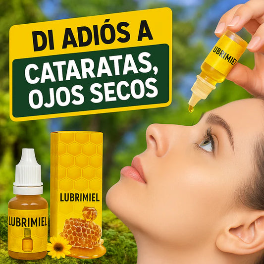 Lubrimiel® | Gotas De Miel Para Ojos Más Sanos, Frescos y Protegidos ¡50% Off!