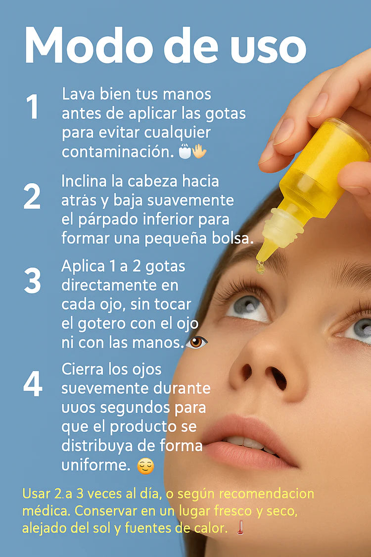 Lubrimiel® | Gotas De Miel Para Ojos Más Sanos, Frescos y Protegidos ¡50% Off!