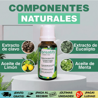 BreatyFresh® OFERTA2X1 | Gotas Orales que Combaten el Mal Aliento