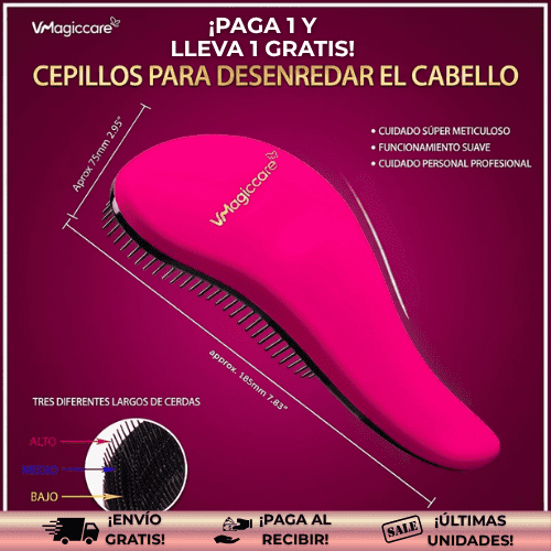 MagicCare® | (OFERTA2X1) Cepillo anticaída que deserrenda tu cabello