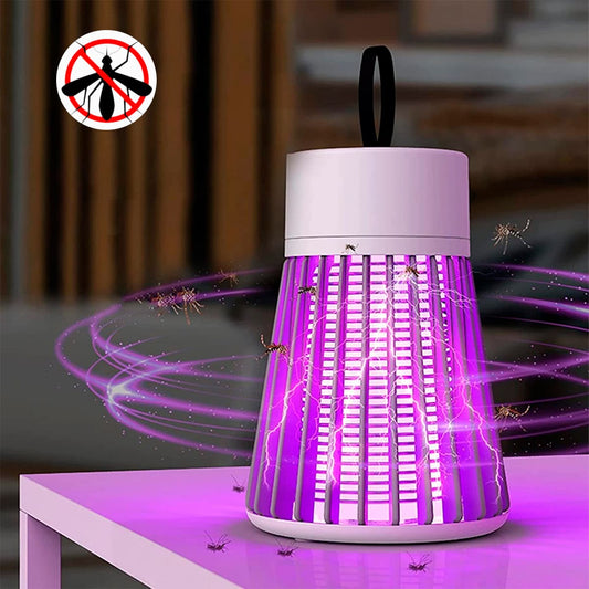 MoskiTrap® Lampara Mata Insectos Recargable + Regalo Especial
