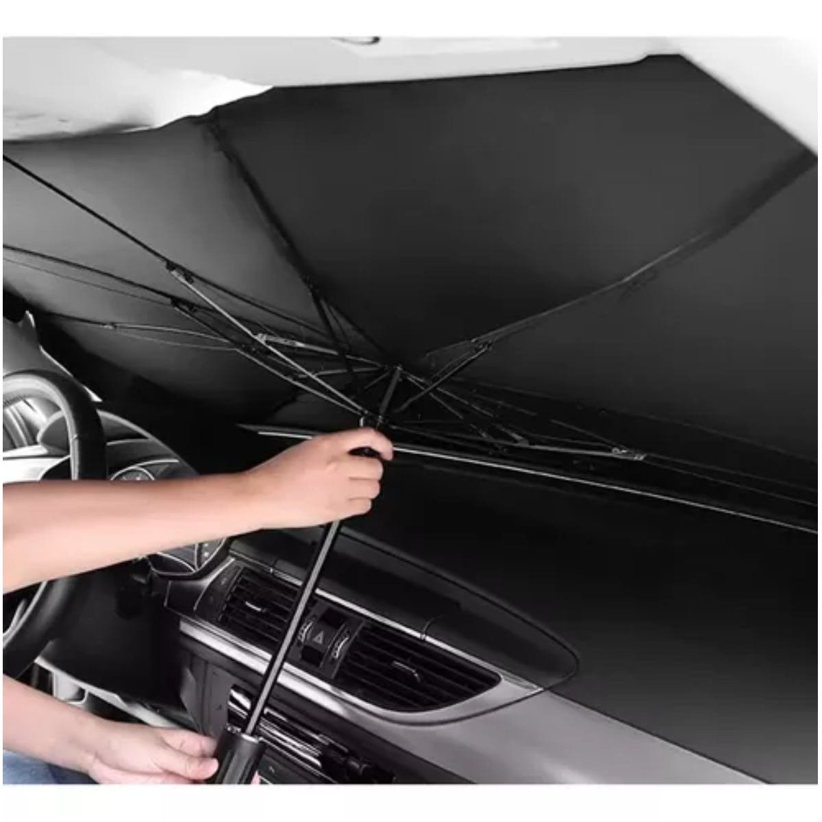 CoolCar® | Parasol Plegable Anti Rayos UV para Carro + Regalo