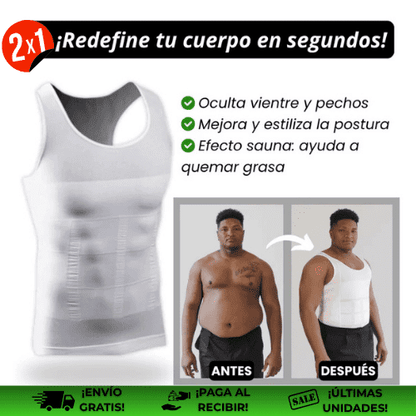 CamiFit™ | Camisilla de compresión para vestir mejor ¡OFERTA 2X1!