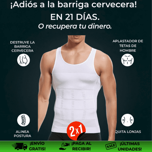 CamiFit™ | Camisilla de compresión para vestir mejor ¡OFERTA 2X1!
