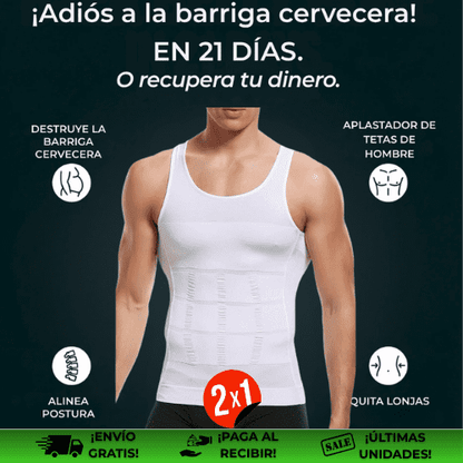 CamiFit™ | Camisilla de compresión para vestir mejor ¡OFERTA 2X1!