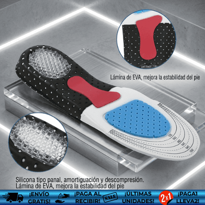 PlantiX™ OFERTA 2X1 | Plantillas Ortopédicas Alivian Dolor y Fascitis Plantar