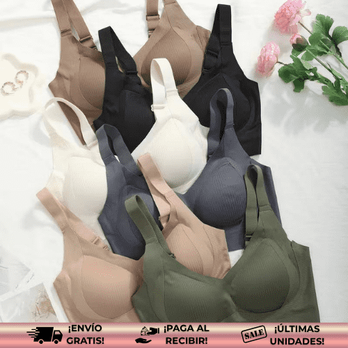 eoact® | Sostén push-up ultra cómodo con tiras de gel