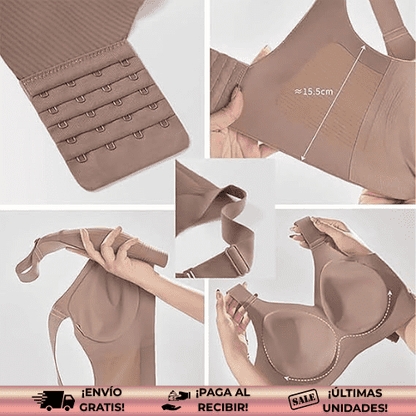 eoact® | Sostén push-up ultra cómodo con tiras de gel