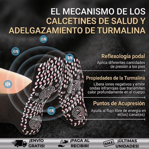 VarisOff™ | Medias con Tecnología de Drenaje y Acupresión para Piernas Libres de Varices