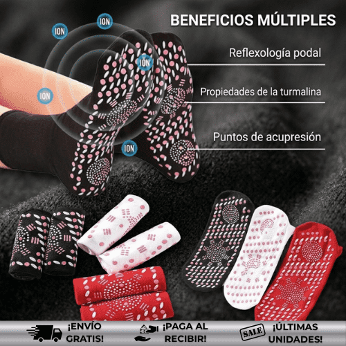 VarisOff™ | Medias con Tecnología de Drenaje y Acupresión para Piernas Libres de Varices