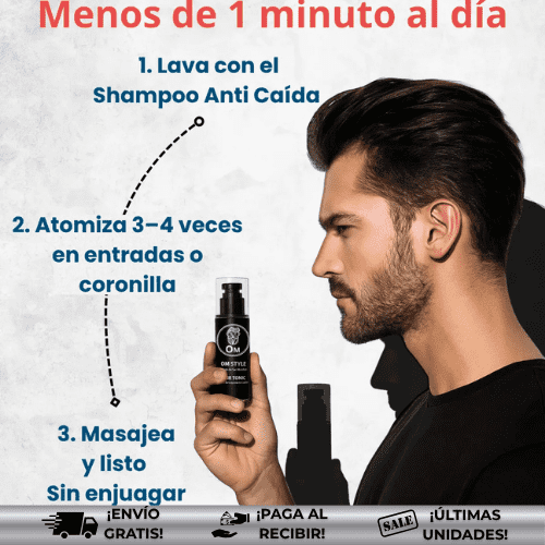 OmHair® | Tratamiento eficaz para caída del cabello