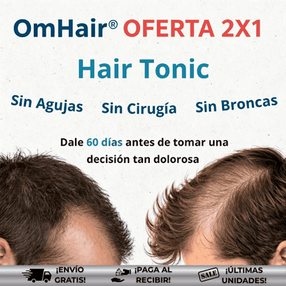 OmHair® | Tratamiento eficaz para caída del cabello