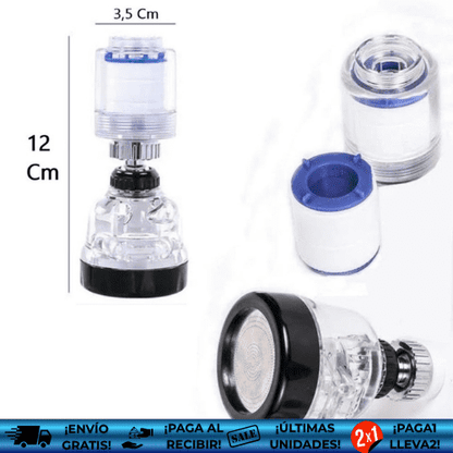 Purify® OFERTA2X1 | Filtro Universal para Grifo Purificador