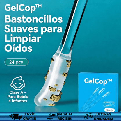 GelCop™ | Copitos de Gel Limpieza de Oídos Profunda