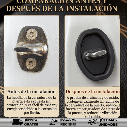 SlamShield® | Protector Tipo Hebilla para Puerta SETX4