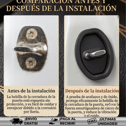 SlamShield® | Protector Tipo Hebilla para Puerta SETX4