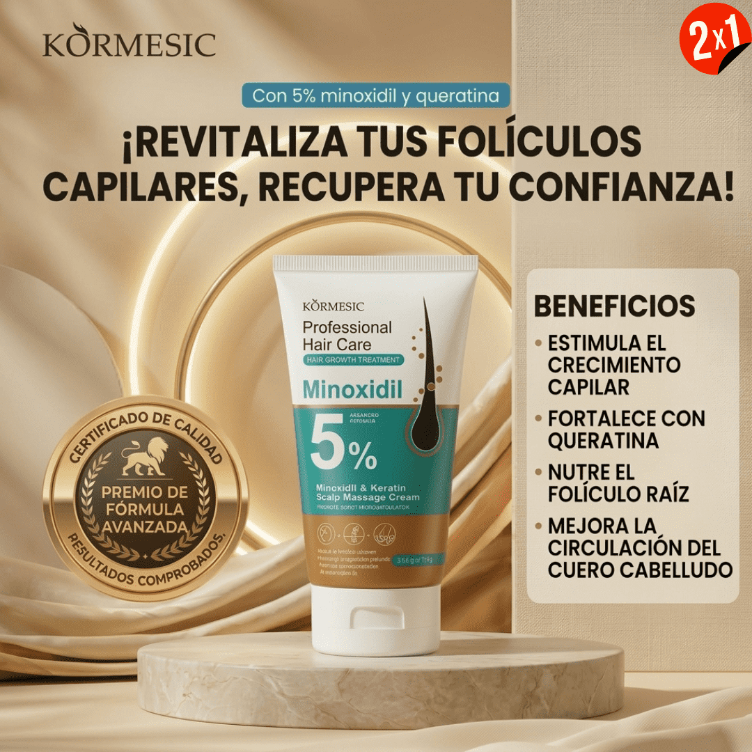 Keraxil® OFERTA 2X1 | Crecimiento exponencial de cabello denso y fuerte