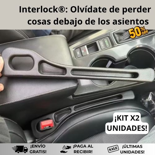 Interlock® | El Guardián Silencioso de tus Cosas Perdidas ¡Kit x2!