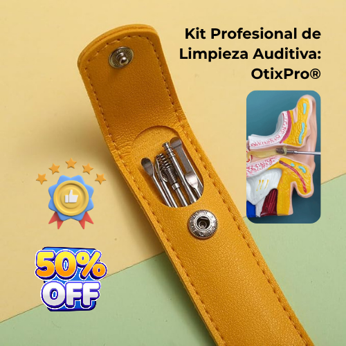 OtixPro® | Kit Profesional de Limpieza Auditiva ¡50% Off!