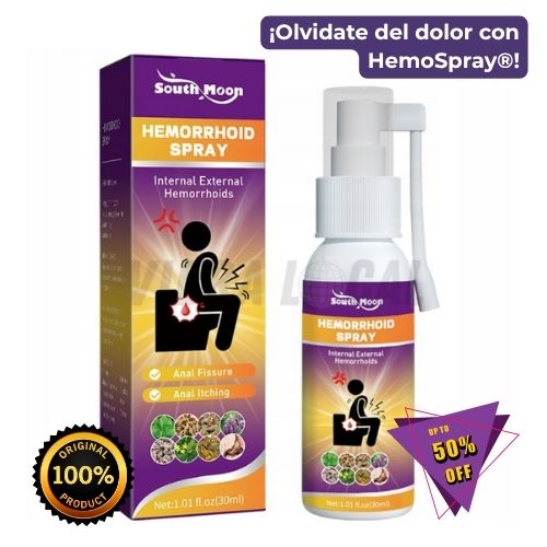 HemoSpray® - Spray para Alivio Rápido de las Hemorroides