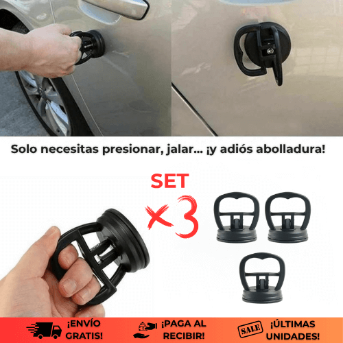 SuckPro® | Sujeta, tira y listo: golpe fuera ¡Set x3!