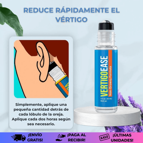 EaseVertigo™ | Actúa rápido y sigue con tu día sin malestares