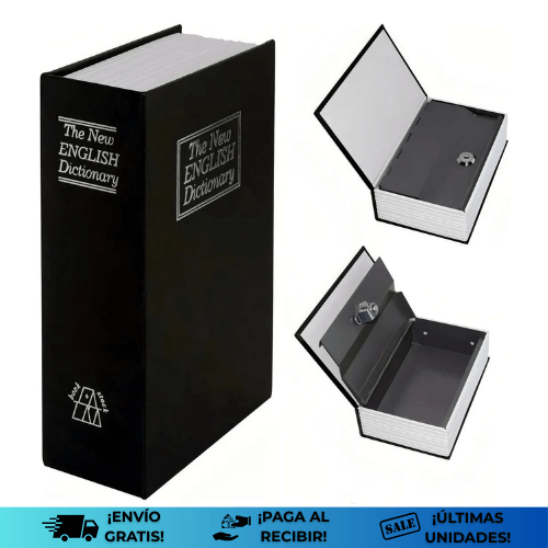 BookSafe® | Guarda tus objetos valiosos donde nadie buscaría jamás