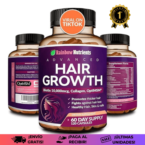 HairGrowth Ultra™ | Fortalece tu cabello desde la raíz para una mejor mejor apariencia y vitalidad