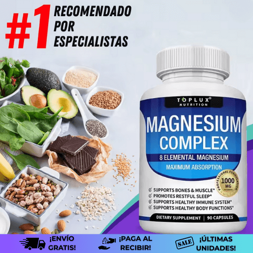 MagnesiumComplex® | Potencia tu salud y energía desde adentro