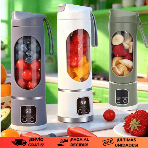 Mixora™ | Tu rutina saludable, pero ahora más rápida, práctica y portátil