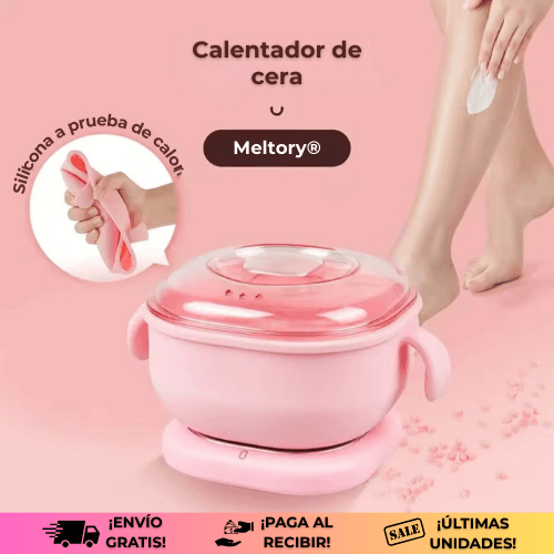 Meltory® | Derrite la cera de forma pareja, rápida y sin generarte trabajo extra
