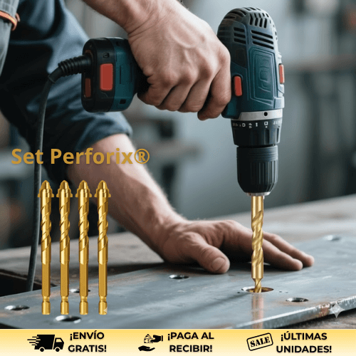 Kit de Brocas Perforix® | Fuerza que atraviesa todo